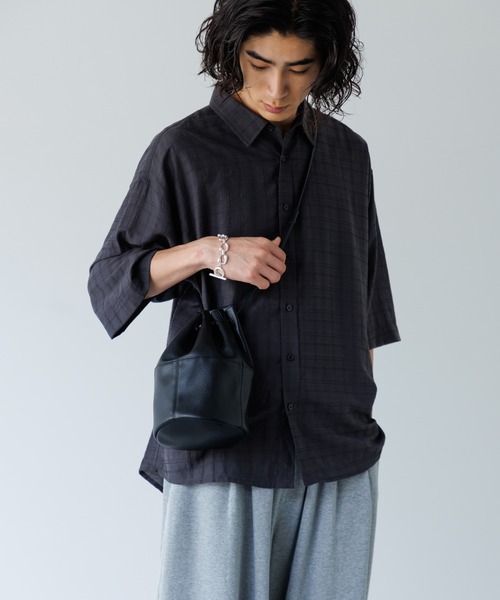 2way drawstring bag / 2way 巾着バッグ（ショルダーバッグ