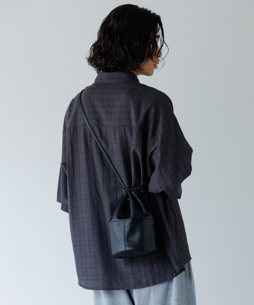 2way drawstring bag / 2way 巾着バッグ（ショルダーバッグ