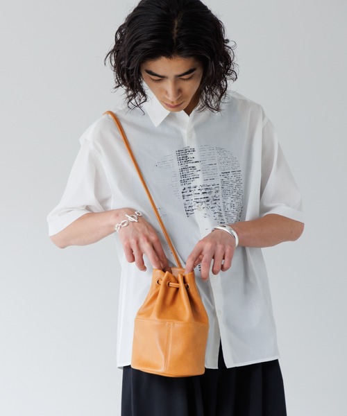 2way drawstring bag / 2way 巾着バッグ（ショルダーバッグ