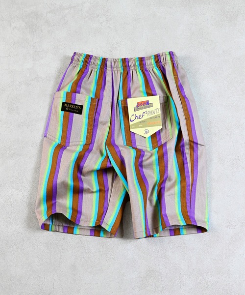 MARKEY'S（マーキーズ）の「シェフショーツ（その他パンツ・キッズ・グリーン/ホワイト系1/ホワイト系2/グレー系1/グレー系2/チャコール/ネイビー/ブルー/ベージュ/オレンジ・90/100/110/150/120/80/130/95/140）」の2枚目の写真
