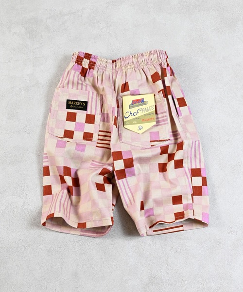 MARKEY'S（マーキーズ）の「シェフショーツ（その他パンツ・キッズ・グリーン/ホワイト系1/ホワイト系2/グレー系1/グレー系2/チャコール/ネイビー/ブルー/ベージュ/オレンジ・90/100/110/150/120/80/130/95/140）」の3枚目の写真