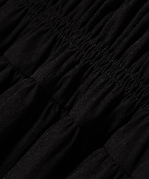 Demi-Luxe BEAMS（デミルクス ビームス）の「BEAMS SALON / フローティング バルーン ドレス（ワンピース・レディース・ブラック/オフホワイト/サックスブルー/ブラック系その他4/ブルー系その他・36/38）」の16枚目の写真