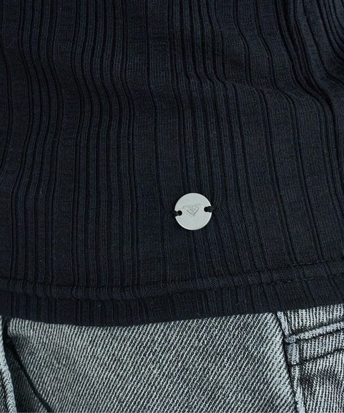 ROXY（ロキシー）の「MIXTURE SET /ロキシーキャミソール・カーディガン2点セットアンサンブル（カーディガン/ボレロ・レディース・ホワイト/ベージュ/パープル・MEDIUM/LARGE/SMALL）」の5枚目の写真