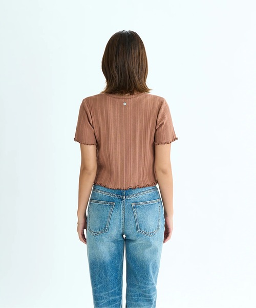 ROXY（ロキシー）の「MIXTURE SET /ロキシーキャミソール・カーディガン2点セットアンサンブル（カーディガン/ボレロ・レディース・ホワイト/ベージュ/パープル・MEDIUM/LARGE/SMALL）」の17枚目の写真