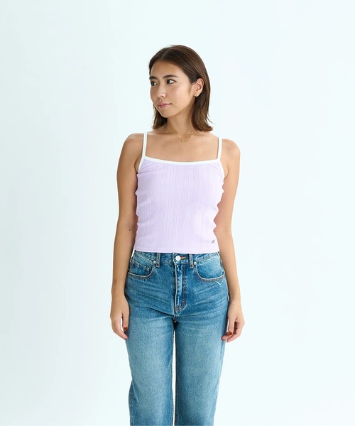 tシャツ MIXTURE SET /ロキシーキャミソール・カーディガン2点セットアンサンブル レディース MIXTURE SET /ロキシーキャミソール・カーディガン2点セット
