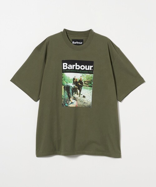 ＜Barbour＞ all-weather graphic os fit t-shirt/グラフィック Tシャツ