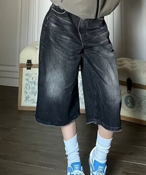 ❗️((.:＊・゜うーずまかっぱ☆。.:＊))❗️ デニムワイドパンツ 5860721005.jpg