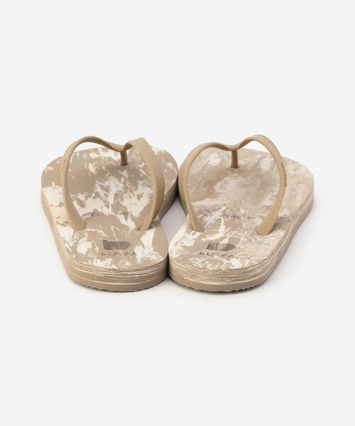 Bshop（ビショップ）の「buntA | 〈別注〉ビーチサンダル Beige (Marble) MEN（サンダル・メンズ・ベージュ・28/27/29/26）」の5枚目の写真