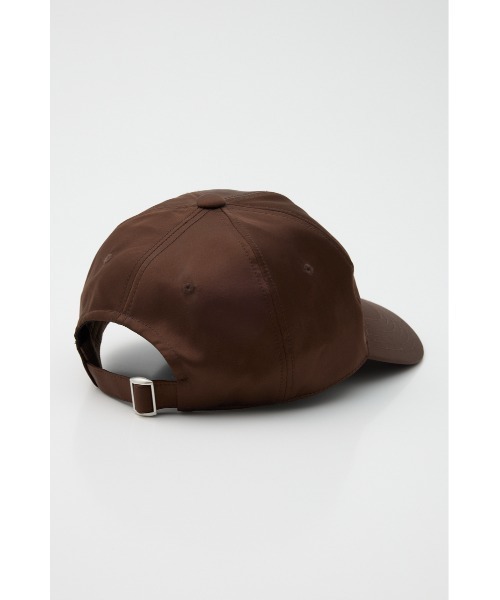 FRONT LOGO SATIN CAP フロント ロゴ サテン キャップ（キャップ