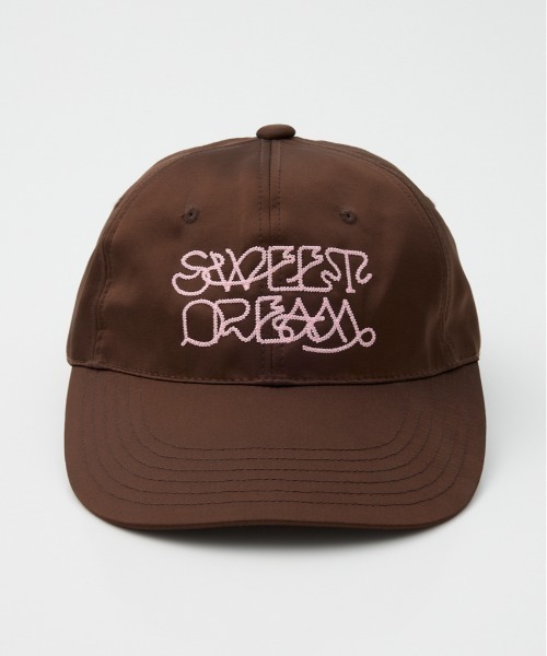 SLY(スライ)の「FRONT LOGO SATIN CAP フロント ロゴ サテン キャップ(キャップ・レディース・ネイビー/ブラウン・FREE)」の17枚目の写真