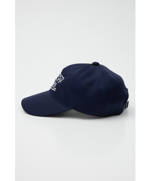 FRONT LOGO SATIN CAP フロント ロゴ サテン キャップ（キャップ
