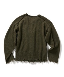 PERVERZE（パーバーズ）の「Lambs-wool Layered Knit Cardigan
