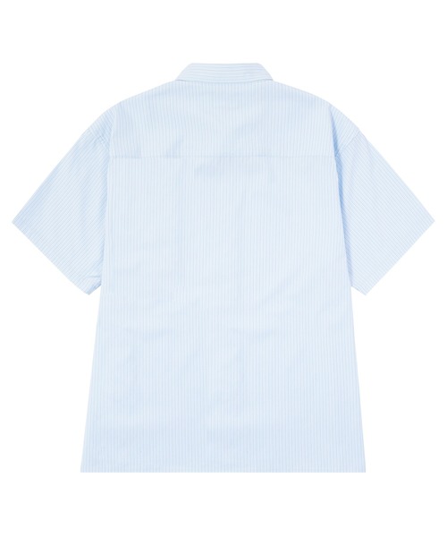 HUF(ハフ)の「MEGABLAST STRIPE SHIRT(シャツ/ブラウス・メンズ・ライトグリーン/ライトブルー・S/M/L/XL/XXL)」の6枚目の写真