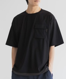 NAVY 極冷Tシャツ【接触冷感 ドライ UVカット】