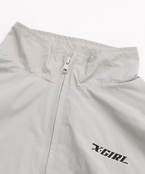 X-girl(エックスガール)の「3WAY TRACK JACKET(ナイロンジャケット・レディース・ブラック/ブラウン/ネイビー・S/M)」の22枚目の写真