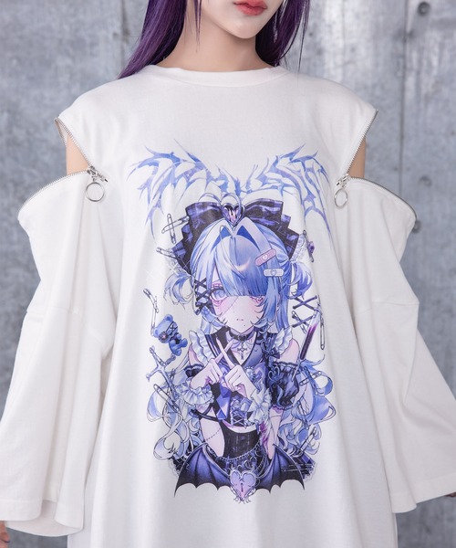 ラブゾンビZIP BIG Tシャツ（Tシャツ/カットソー）｜Amilige