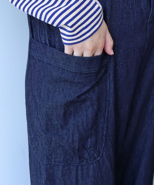 bulle de savon(ビュルデサボン)の「7.7oz denim サロペット bulle de savon(ビュルデサボン)の「7.7oz denim サロペット