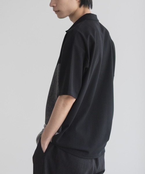 URBAN COLLECTION(アーバンコレクション)の「URBANCOLLECTION カノコ切替えポロシャツ(ポロシャツ・メンズ・ブラック系1/ブラック系2/ホワイト系1/ホワイト系2・S/M/L/XL)」の21枚目の写真
