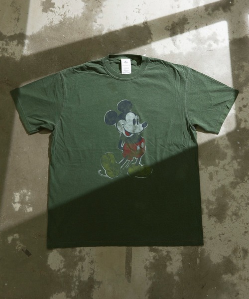 未使用タグ付き Goodwear ミッキー プリントTシャツ 定価8,690円 セール】Goodwear グッドウェア Disney Vintage Collection
