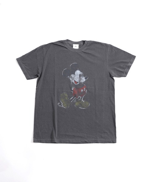 Disney(ディズニー)の「Goodwear グッドウェア Disney Vintage Collection Micky Print tee ディズニー ヴィンテージコレクション ミッキーマウス プリントTシャツ(Tシャツ/カットソー・メンズ・ブラック/オリーブ/ネイビー/マスタード/オレンジ・M/L/XL)」の19枚目の写真