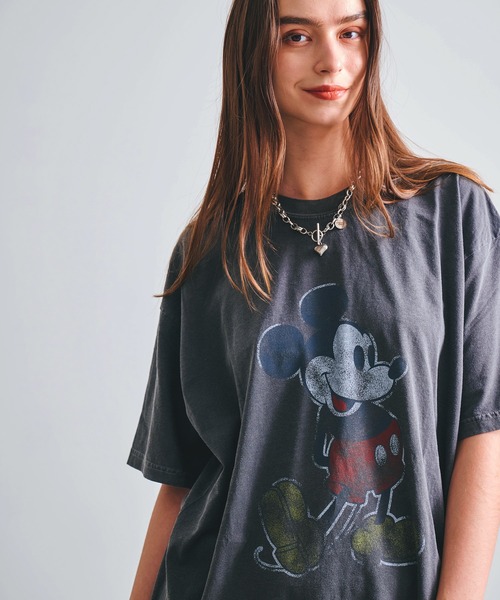 Goodwear グッドウェア Disney Vintage Collection Micky Print tee
