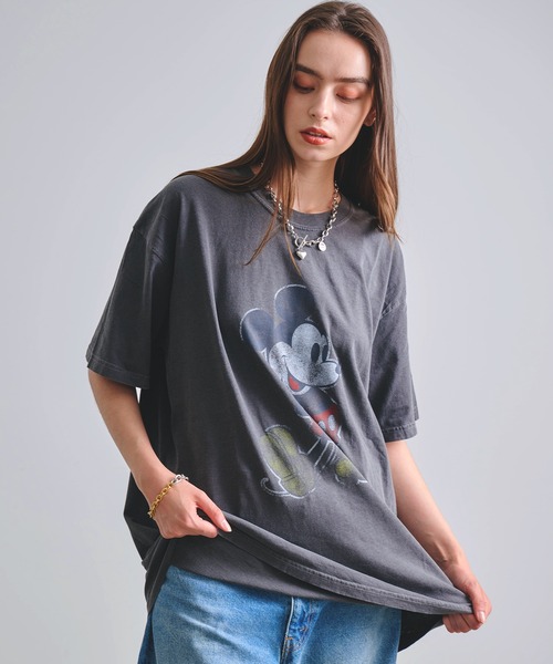 ド*ー様 Disney vintage ディズニー ヴィンテージ T フィルハー Disney（ディズニー） tシャツ ミッキーマウス オーバーサイズ