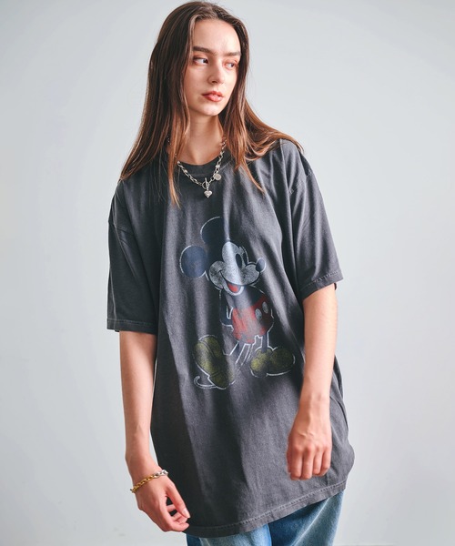 Goodwear グッドウェア Disney Vintage Collection Micky Print tee