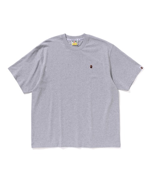 A BATHING APE(アベイシングエイプ)の「ONE POINT RELAXED FIT TEE(Tシャツ/カットソー・メンズ・パープル/グリーン/ブラウン/グレー/アイボリー/ブラック・SMALL/LARGE/X-LARGE/MEDIUM/XX-LARGE)」の4枚目の写真