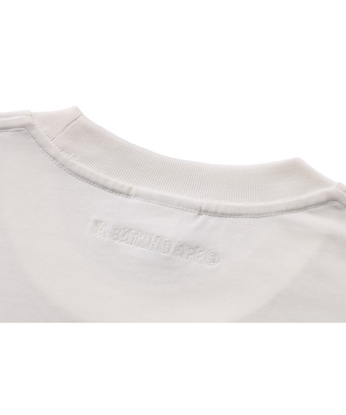 A BATHING APE(アベイシングエイプ)の「ONE POINT RELAXED FIT TEE(Tシャツ/カットソー・メンズ・パープル/グリーン/ブラウン/グレー/アイボリー/ブラック・SMALL/LARGE/X-LARGE/MEDIUM/XX-LARGE)」の19枚目の写真