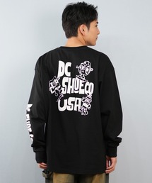 DC（ディーシー）の「【限定】DC/ディーシー 長袖Tシャツ/ロンT バックプリント DLT254060M（Tシャツ/カットソー）」