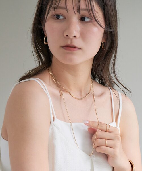 DISCOAT（ディスコート）の「【GOLDY】マンテルマルチロングバーSETネックレス（ネックレス・レディース・ゴールド/シルバー系その他/シルバー・FREE）」の20枚目の写真
