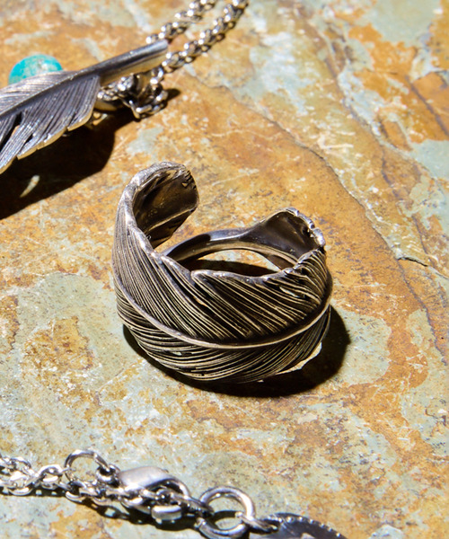 HARIM(ハリム)の「HARIM ハリム / HARIM FEATHER RING 3 シルバー925フェザーリング / HRR050 OX(リング・メンズ・シルバー・11号/12号/13号/14号/15号/16号/17号/18号/19号/20号/21号/22号/23号)」の1枚目の写真