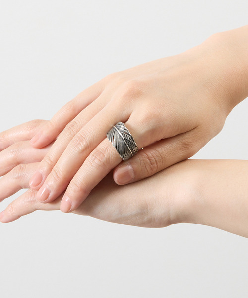 HARIM(ハリム)の「HARIM ハリム / HARIM FEATHER RING 3 シルバー925フェザーリング / HRR050 OX(リング・メンズ・シルバー・11号/12号/13号/14号/15号/16号/17号/18号/19号/20号/21号/22号/23号)」の4枚目の写真
