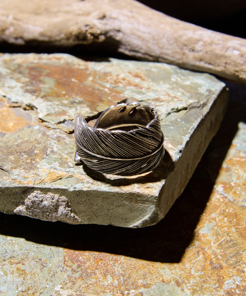 HARIM(ハリム)の「HARIM ハリム / HARIM FEATHER RING 3 シルバー925フェザーリング / HRR050 OX(リング・メンズ・シルバー・11号/12号/13号/14号/15号/16号/17号/18号/19号/20号/21号/22号/23号)」の8枚目の写真
