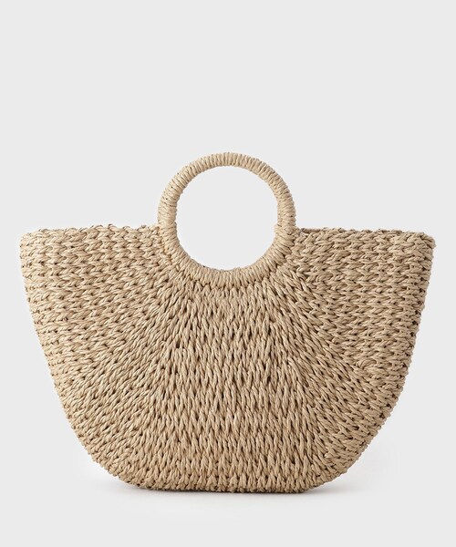 GALLEST（ギャレスト）の「ハーフムーンブレードバッグ（ハンドバッグ・レディース・ベージュ・00）」の2枚目の写真