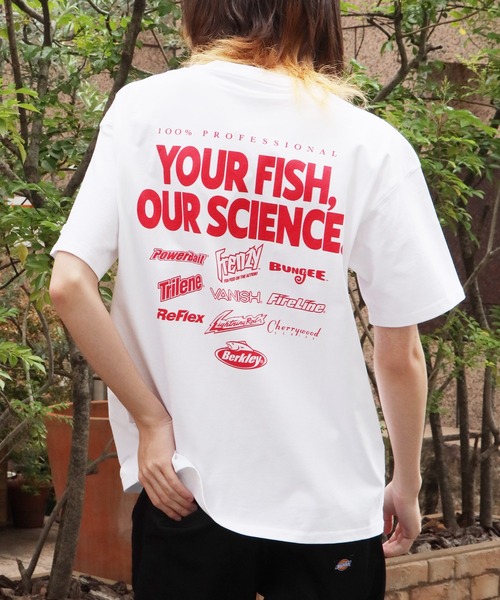 Russell Athletic(ラッセルアスレティック)の「Russell Athletic/ラッセルアスレティック×Berkley/バークレイ MULTI LOGO HEAVY COTTON JERSEY S/S T Tシャツ(Tシャツ/カットソー・メンズ・ブラック/ホワイト・XL/M/L)」の7枚目の写真