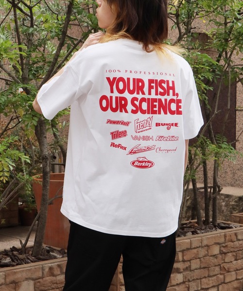 Russell Athletic(ラッセルアスレティック)の「Russell Athletic/ラッセルアスレティック×Berkley/バークレイ MULTI LOGO HEAVY COTTON JERSEY S/S T Tシャツ(Tシャツ/カットソー・メンズ・ブラック/ホワイト・XL/M/L)」の8枚目の写真