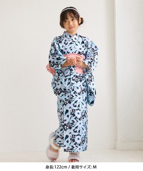 ROPE' PICNIC(ロペピクニック)の「【KIDS/キッズ】浴衣キャミワンピースセット(浴衣・キッズ・ネイビー/クリーム・S/M/L)」の22枚目の写真