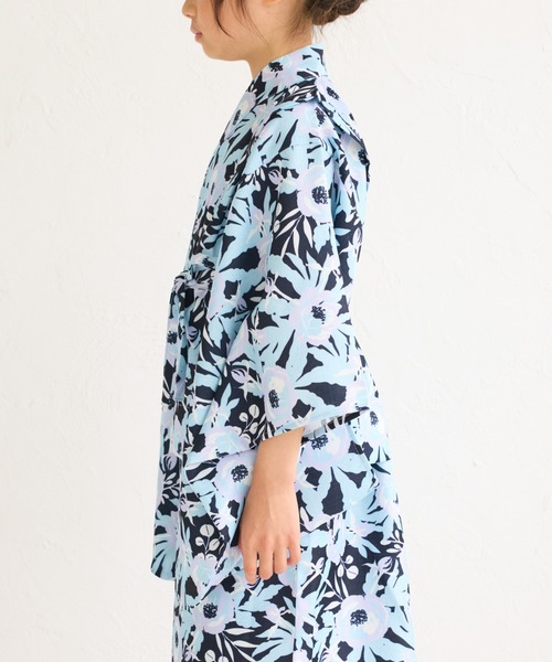 ROPE' PICNIC(ロペピクニック)の「【KIDS/キッズ】浴衣キャミワンピースセット(浴衣・キッズ・ネイビー/クリーム・S/M/L)」の11枚目の写真