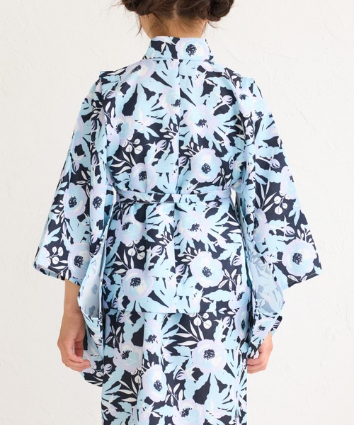 ROPE' PICNIC(ロペピクニック)の「【KIDS/キッズ】浴衣キャミワンピースセット(浴衣・キッズ・ネイビー/クリーム・S/M/L)」の12枚目の写真