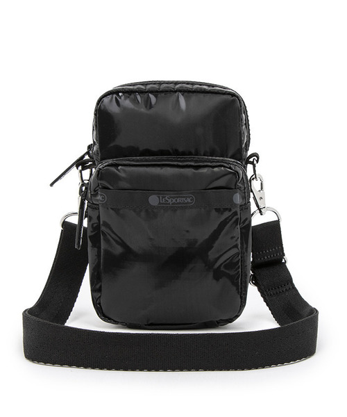 LeSportsac（レスポートサック）の「MINI PHONE BAG ブラックシャイン 