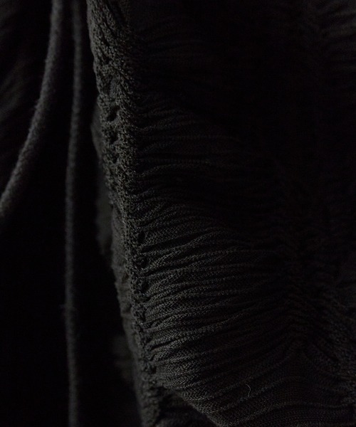 Chick（チック）の「Floral Pattern Gathered Long Skirt/花柄 ギャザーロングスカート（スカート・レディース・ブラック・FREE）」の6枚目の写真