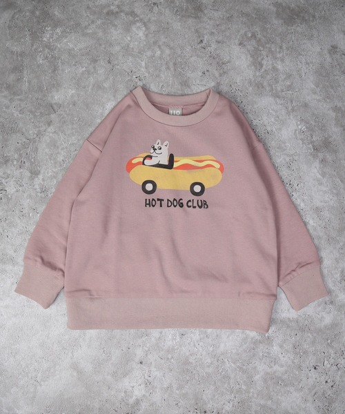 DILASH（ディラッシュ）の「ホットドッグトレーナー（スウェット・キッズ・ピンク/ミント・110/100/90/80/140/130/120）」の14枚目の写真