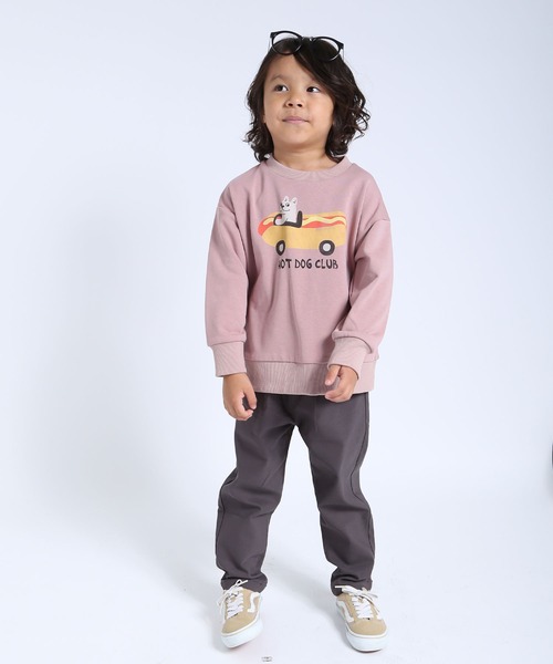 DILASH（ディラッシュ）の「ホットドッグトレーナー（スウェット・キッズ・ピンク/ミント・110/100/90/80/140/130/120）」の11枚目の写真