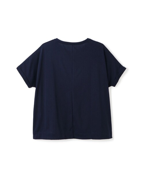 Jayro(ジャイロ)の「フレンチロゴTシャツ(Tシャツ/カットソー・レディース・ホワイト/ネイビー/サックスブルー/ブラック・FREE)」の11枚目の写真