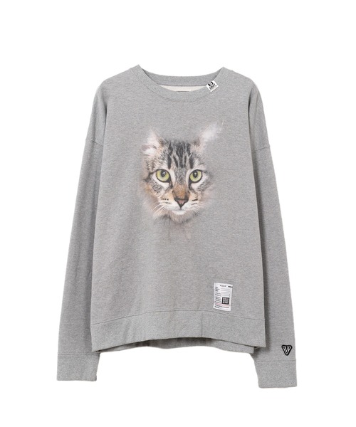 MIHARA YASUHIROメゾンミハラヤスヒロ キャットプリントスウェット Cat Printed Sweatshirt（スウェット）｜Maison MIHARA YASUHIRO