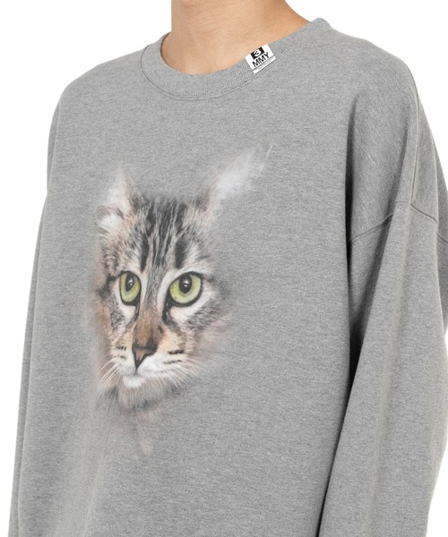 Cat Printed Sweatshirt（スウェット）｜Maison MIHARA YASUHIRO