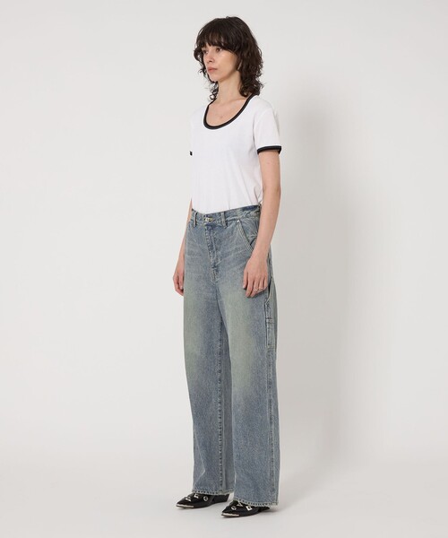 ASTRAET＞ルーファ ペインター デニムパンツ UNISEX（デニム