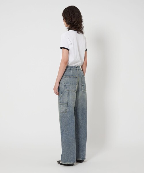 【美品】ASTRAET 定価4.4万13オンス ルーファ デニムパンツ ASTRAET＞13オンス ルーファ ブラックデニムパンツ UNISEX