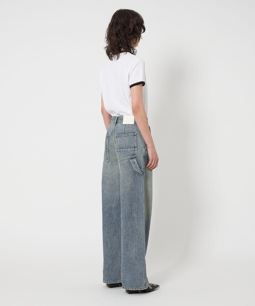 ASTRAET（アストラット）の「＜ASTRAET＞ルーファ ペインター デニムパンツ UNISEX（デニムパンツ・レディース・ライトブルー・2/0/00/1）」の7枚目の写真